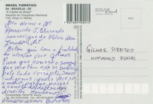Carto Postal-Brasilia M Aparecida Bororo