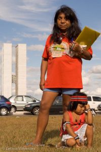 Carto Postal-Brasilia M Aparecida Bororo