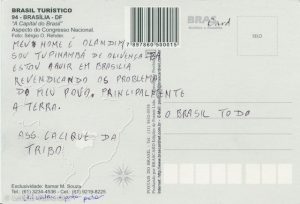 Carto Postal-Brasilia-Olandim Tupinamba