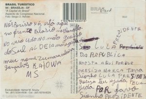 Carto Postal-Brasilia-Zumara Kajowa